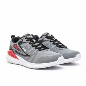 Fila Trazoros Energized 2 Running Shoes Grey Red White Athletic Sneakers Size 10